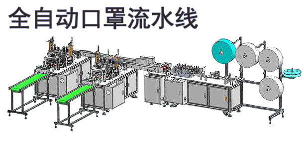口罩全自动生产流水线
