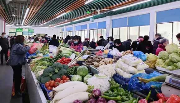 新菜场菜品齐全